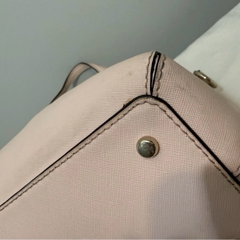 Kate Spade Cedar Street Blush Pink Satchel Crossbody Bag w/ Dust Bag - Picture 9 of 16